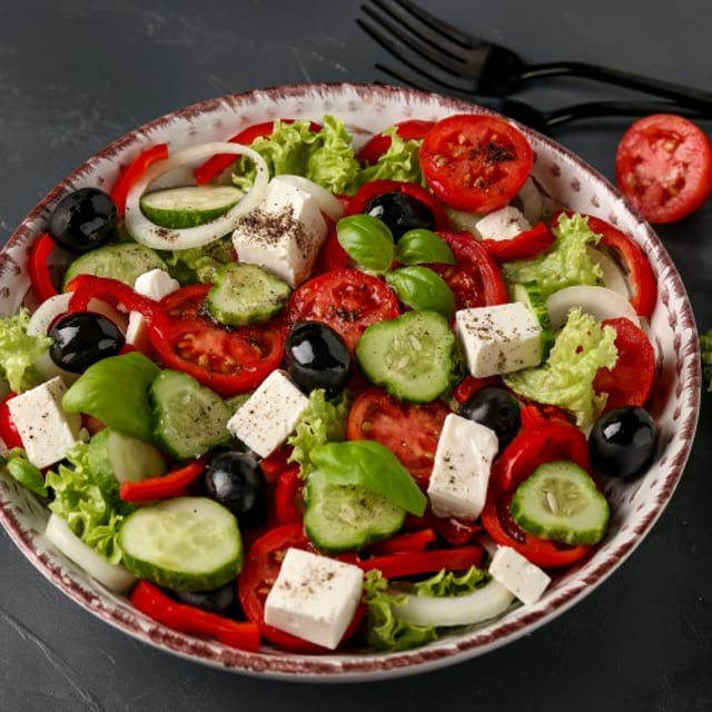 Mancino's Greek Salad.